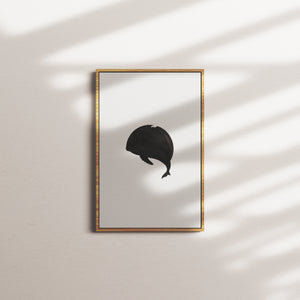 ink chorus — oak frame