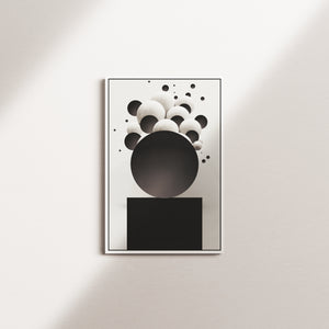 ink fracture — white frame