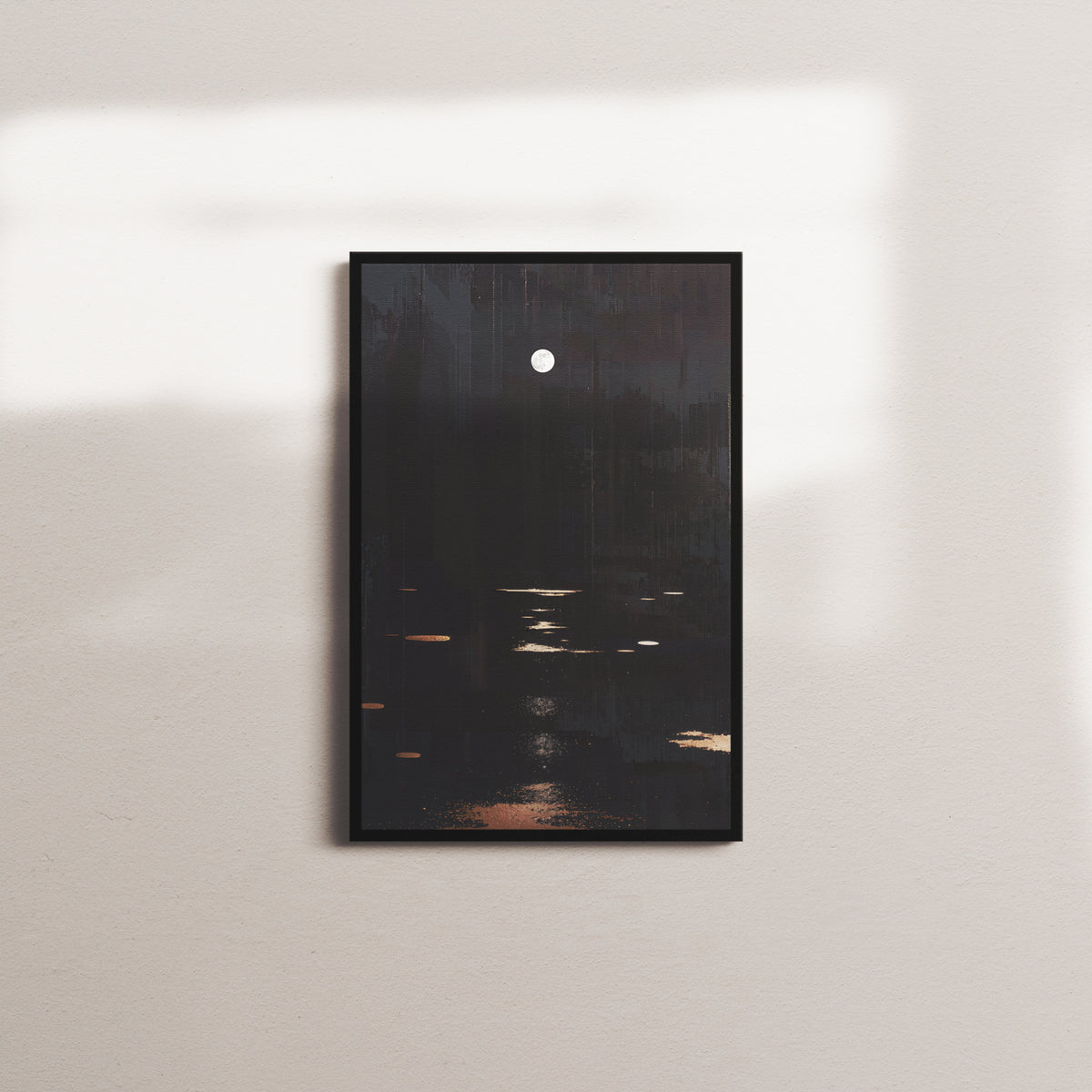 ink shadow — black frame