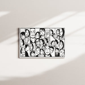 ink tone — white frame
