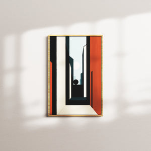 ivory facade — oak frame