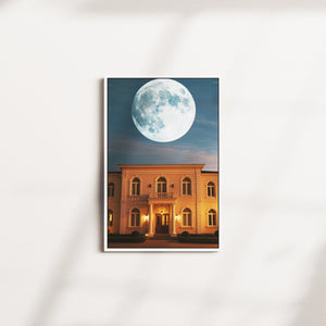 ivory hour — white frame