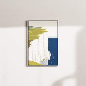 ivory tide — white frame
