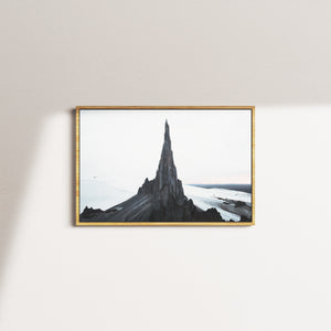 ivory veil — oak frame