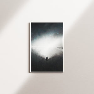 ivory vesper — white frame