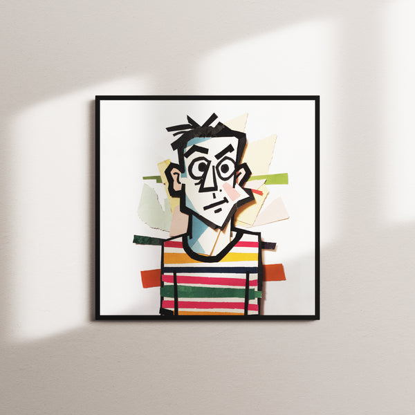 paper-stranger black frame