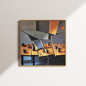 fractured-setting natural frame