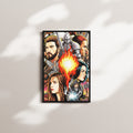 knightly dawn — black frame