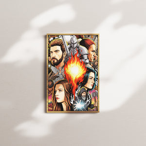 knightly dawn — oak frame