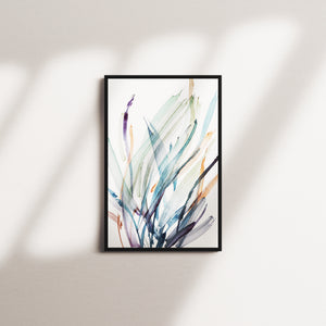 leaf symphony — black frame