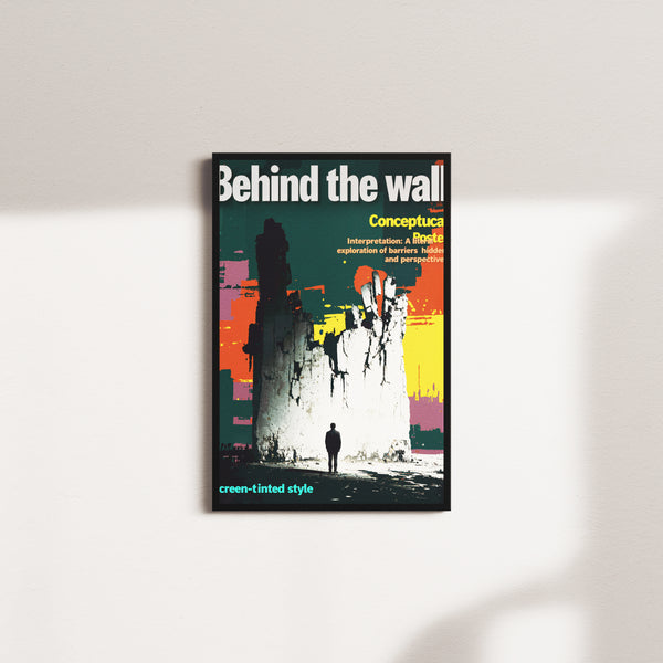 lemon crossing — black frame