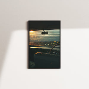 lemon hour — black frame