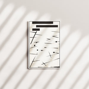 linen chorus — white frame