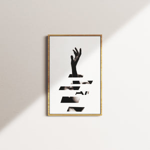 linen foundation — oak frame
