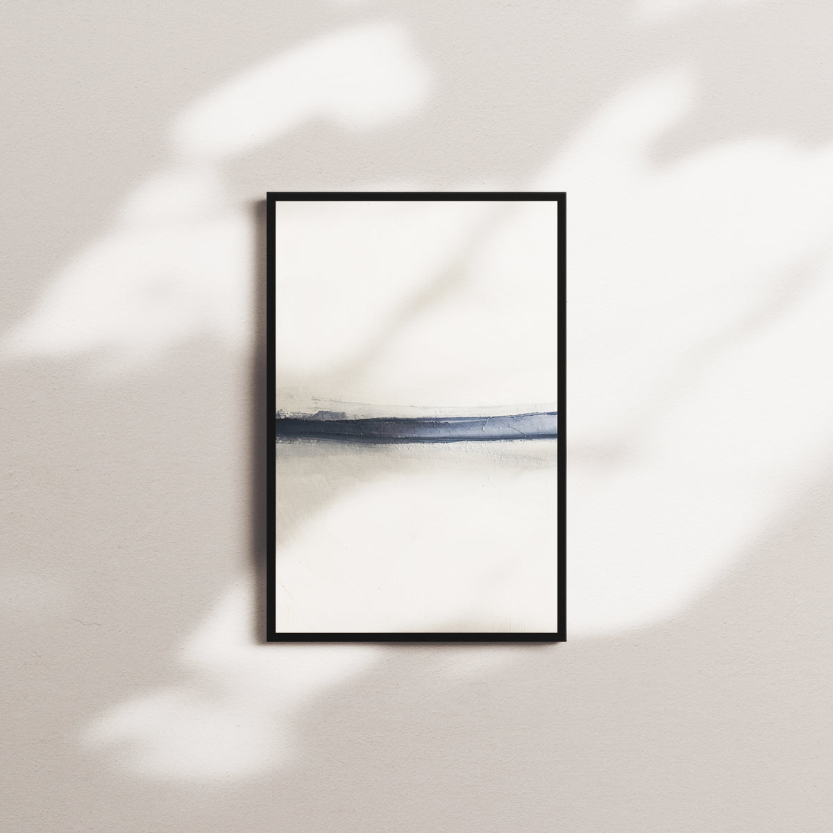 linen fracture — black frame