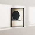 linen lumen — black frame