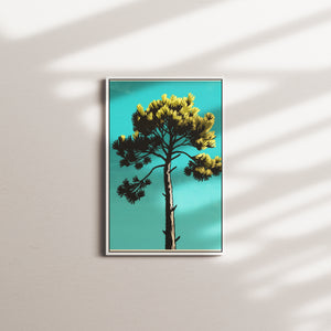 lively branches — white frame
