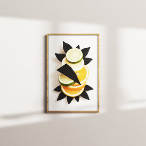 marigold table — oak frame