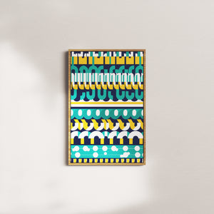 marigold tide — oak frame