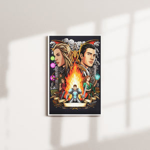 marigold tone — white frame