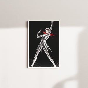 metaphoric motion — white frame