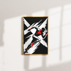 midflight verve — oak frame