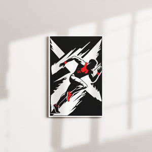 midflight verve — white frame