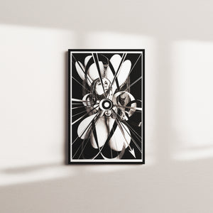 midnight fracture — black frame