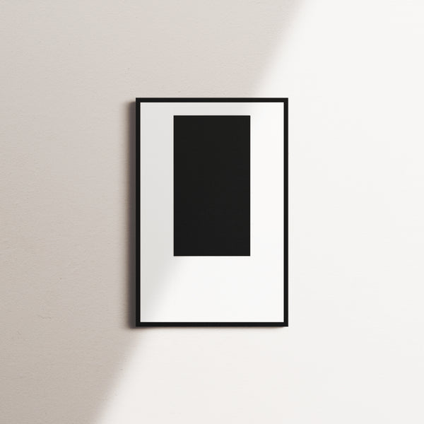 midnight horizon — black frame