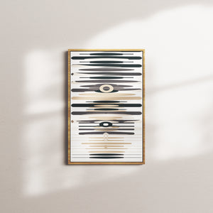 midnight stillness signal — oak frame
