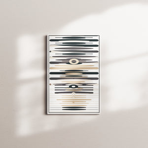 midnight stillness signal — white frame