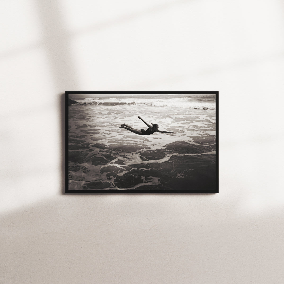 midnight tide — black frame