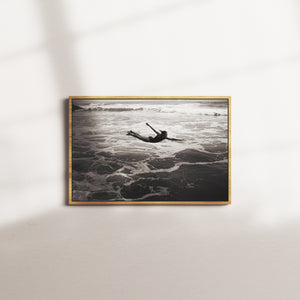 midnight tide — oak frame