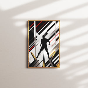 midnight wire — oak frame