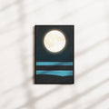 moonlit serenity — black frame