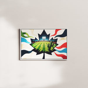 moss hour — white frame