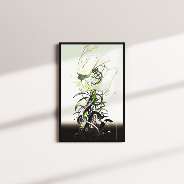 moss shift — black frame