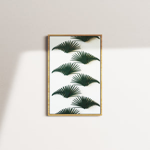 moss tone — oak frame