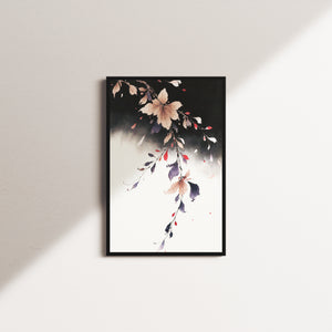 nocturne emblem — black frame