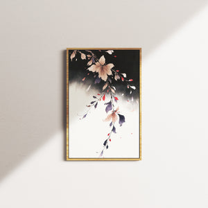 nocturne emblem — oak frame