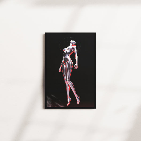 obsidian vigil — black frame