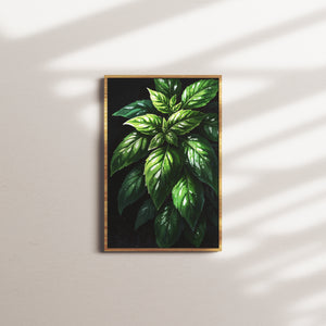 olive beacon — oak frame