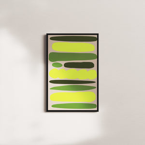 olive crossing — black frame