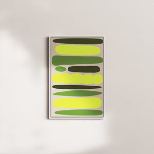 olive crossing — white frame