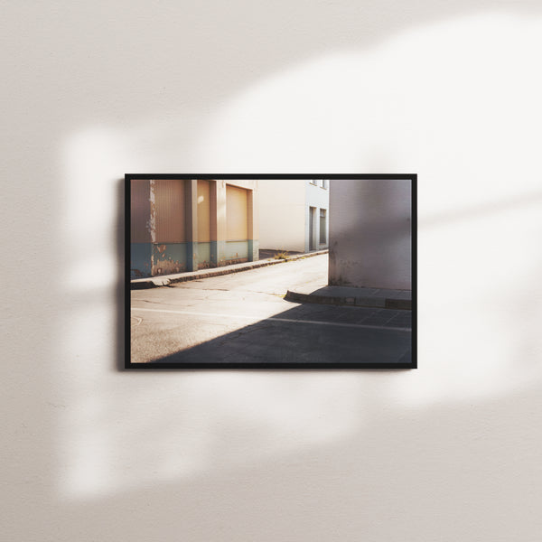 parchment bough — black frame