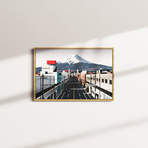 pearl pine — oak frame