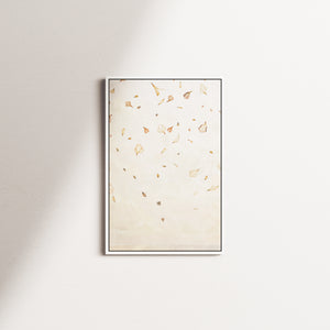 peony canopy — white frame