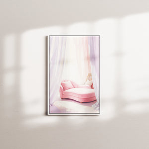 peony horizon — white frame