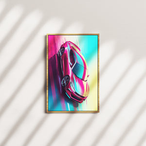 peony motion — oak frame