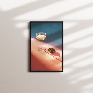 petal afterglow — black frame